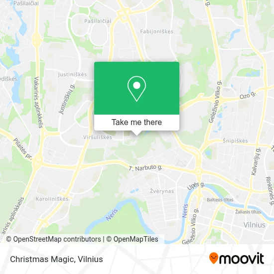 Christmas Magic map