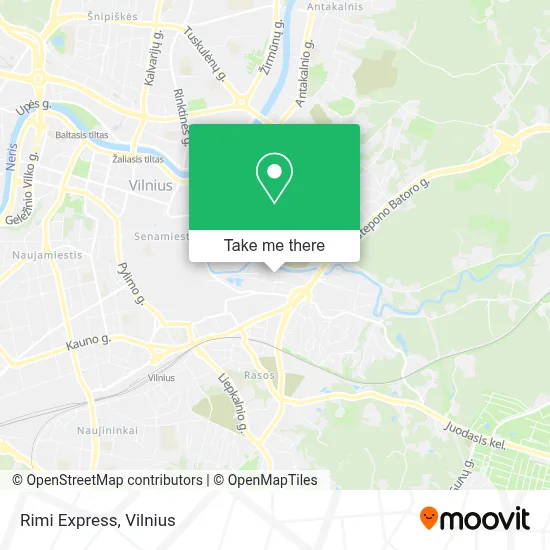 Rimi Express map
