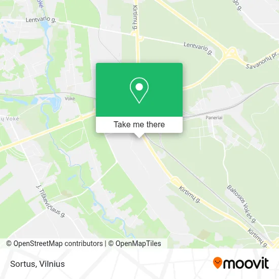 Sortus map