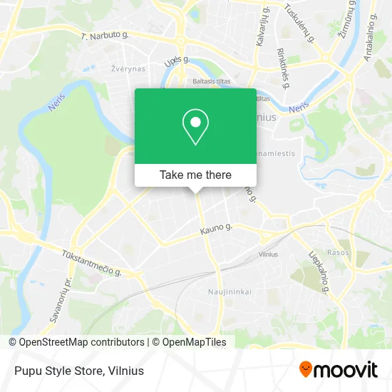 Pupu Style Store map