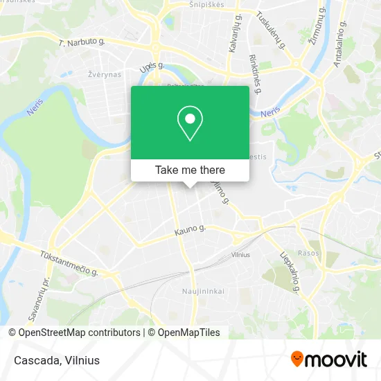 Cascada map