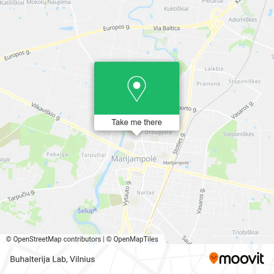 Buhalterija Lab map