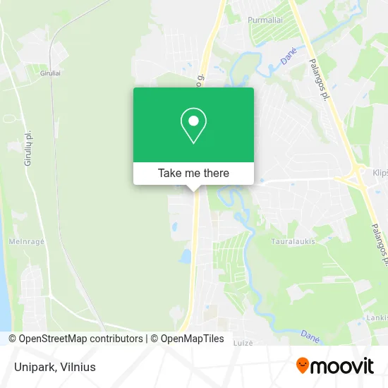 Unipark map