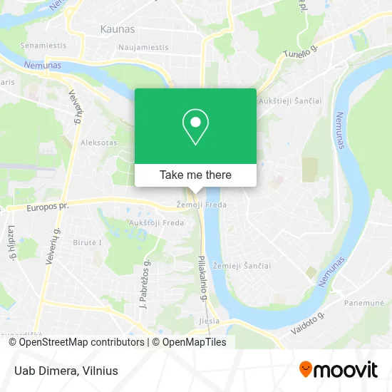Uab Dimera map