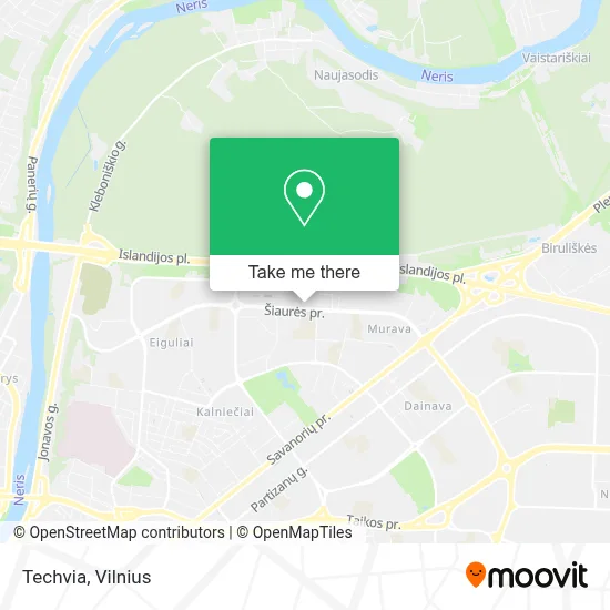 Techvia map