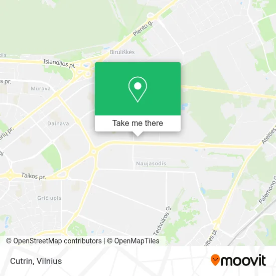 Cutrin map