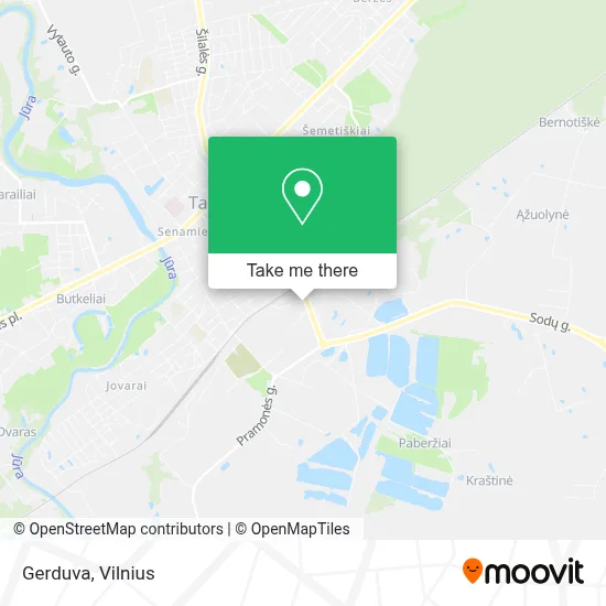 Gerduva map
