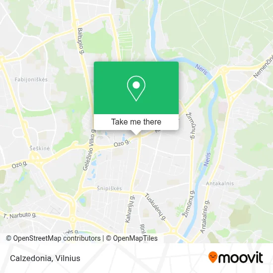 Calzedonia map