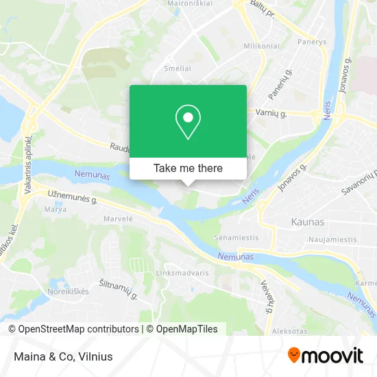 Maina & Co map