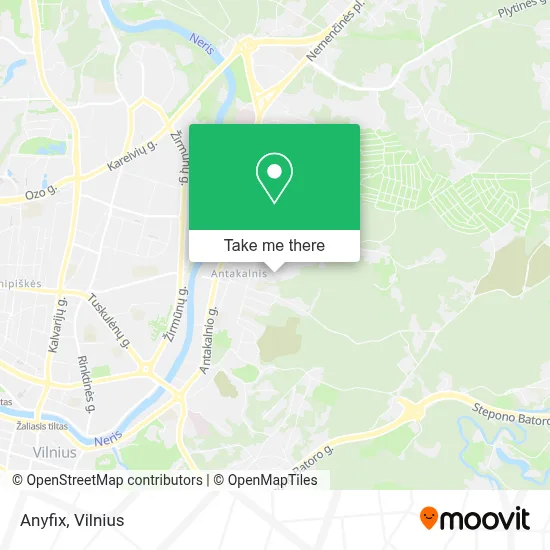 Anyfix map