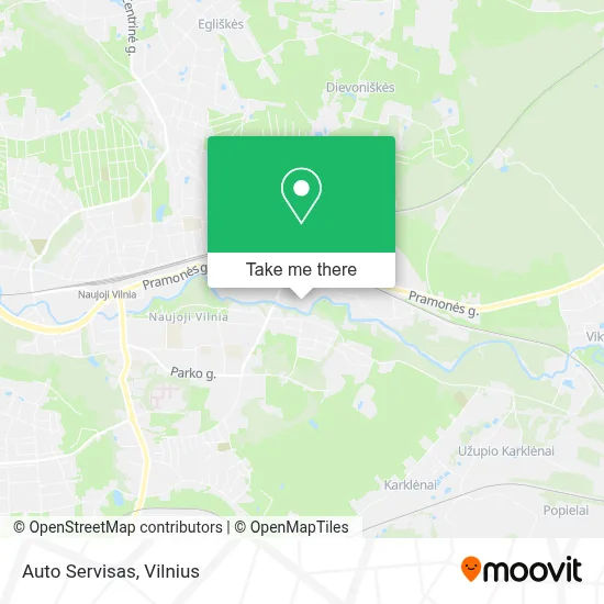 Auto Servisas map