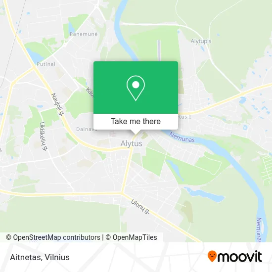 Aitnetas map