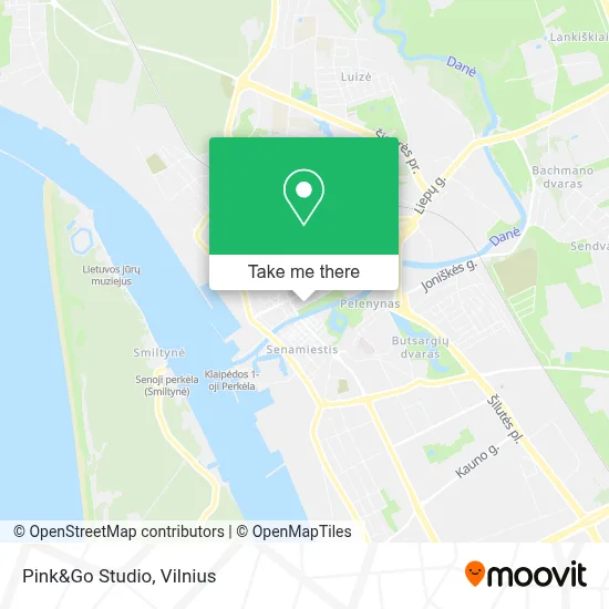 Pink&Go Studio map