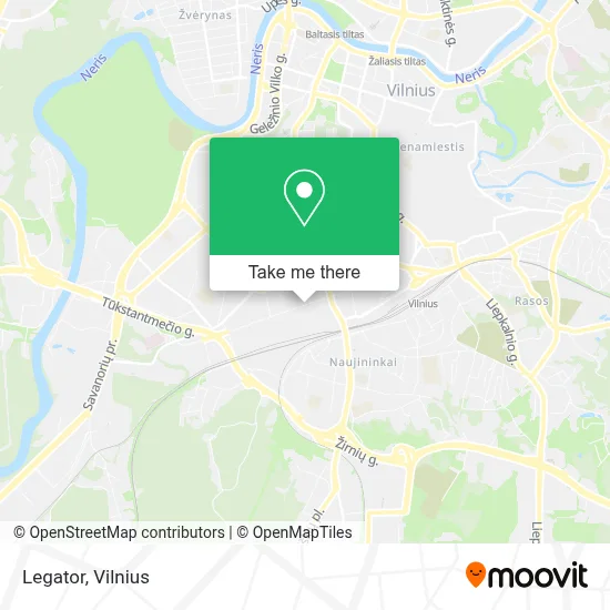 Legator map