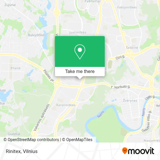 Rinitex map