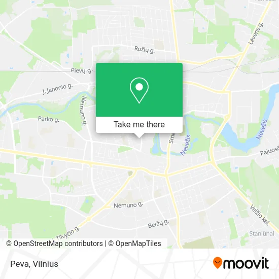 Peva map