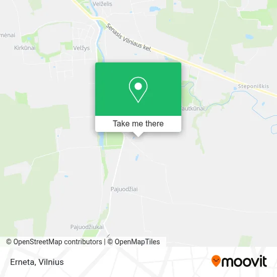Erneta map