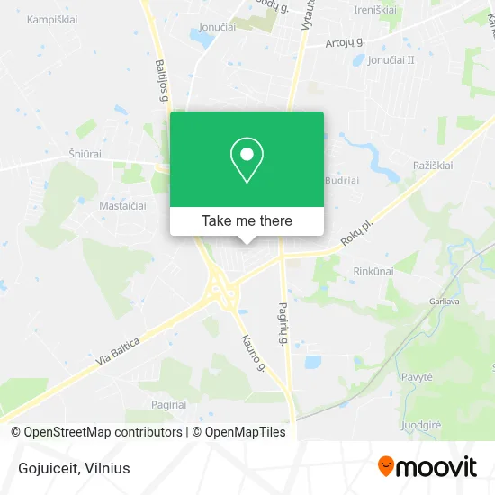 Gojuiceit map