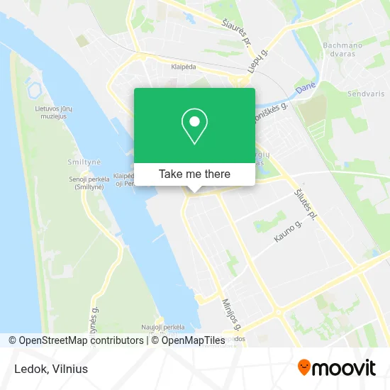 Ledok map