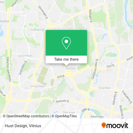 Hust Design map