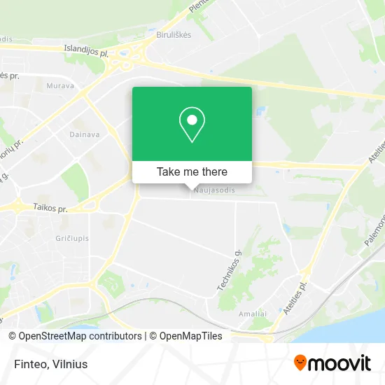 Finteo map