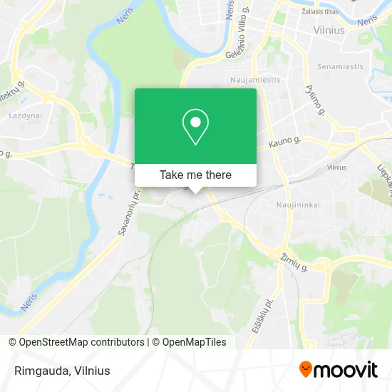 Rimgauda map