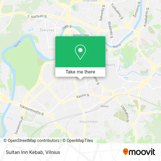 Sultan Inn Kebab map