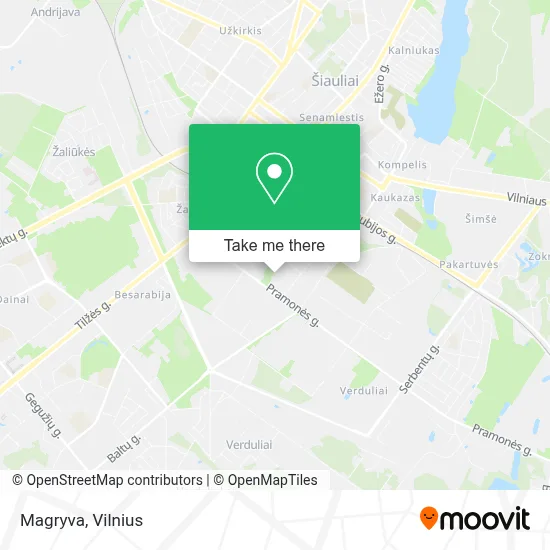 Magryva map