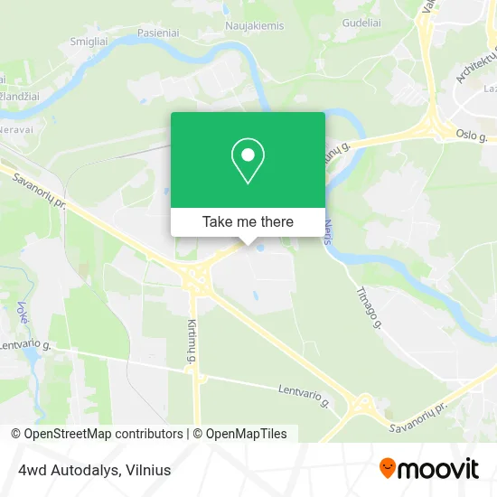 4wd Autodalys map