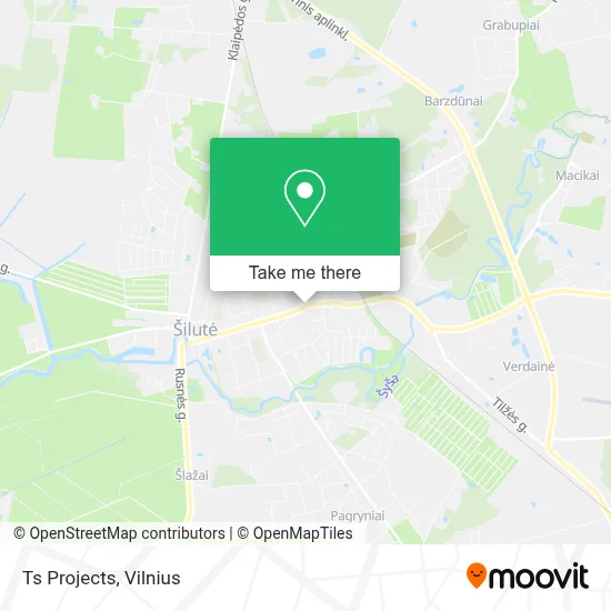 Ts Projects map