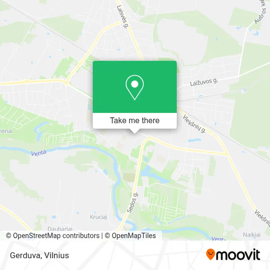 Gerduva map