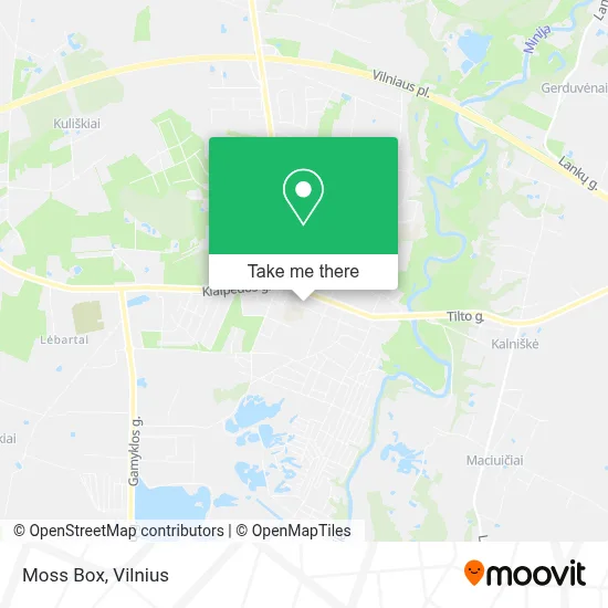 Moss Box map