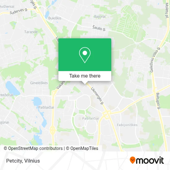 Petcity map