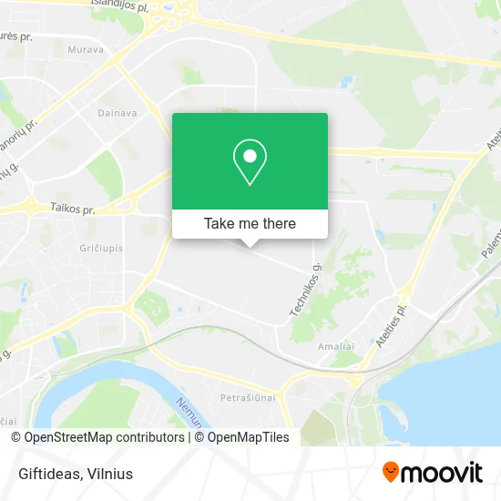 Giftideas map