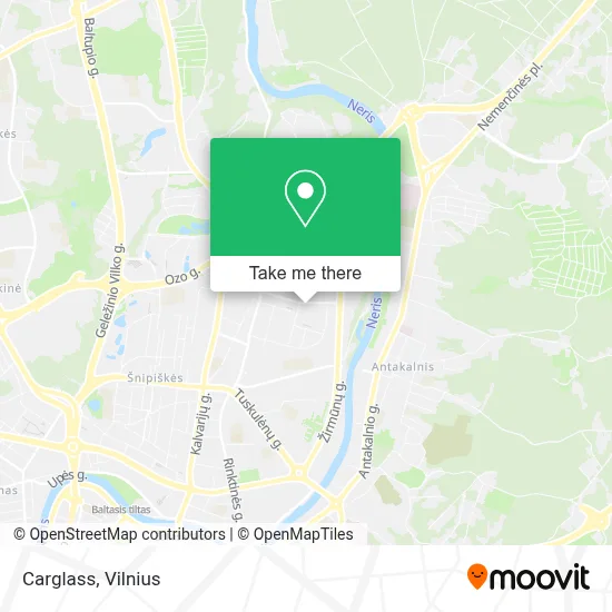 Carglass map