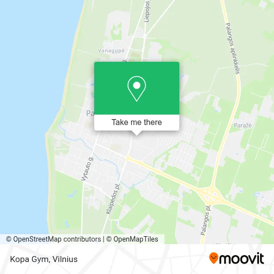 Kopa Gym map