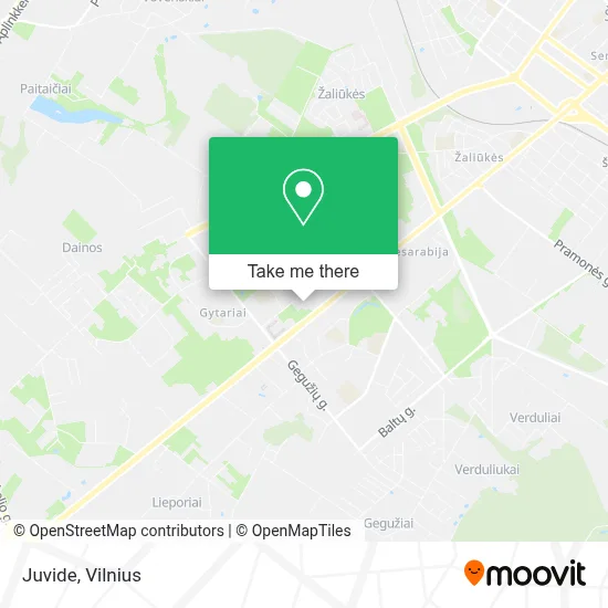 Juvide map