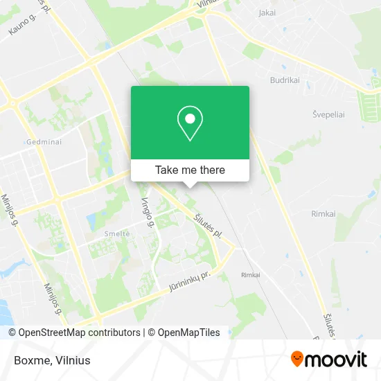 Boxme map