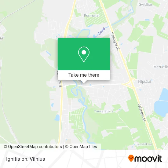 Ignitis on map