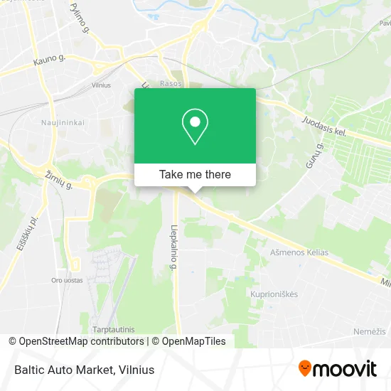 Baltic Auto Market map