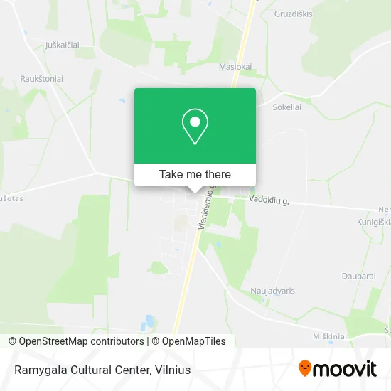 Ramygala Cultural Center map