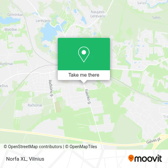 Norfa XL map