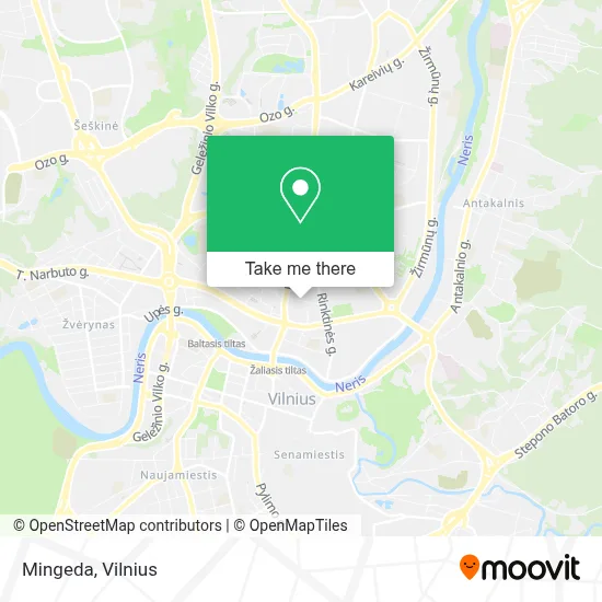 Mingeda map