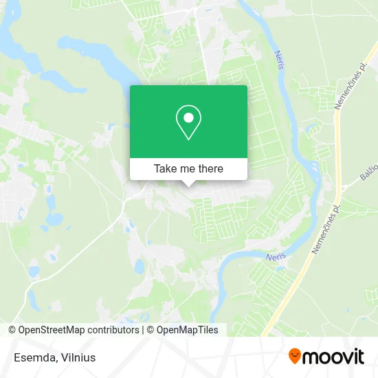 Esemda map