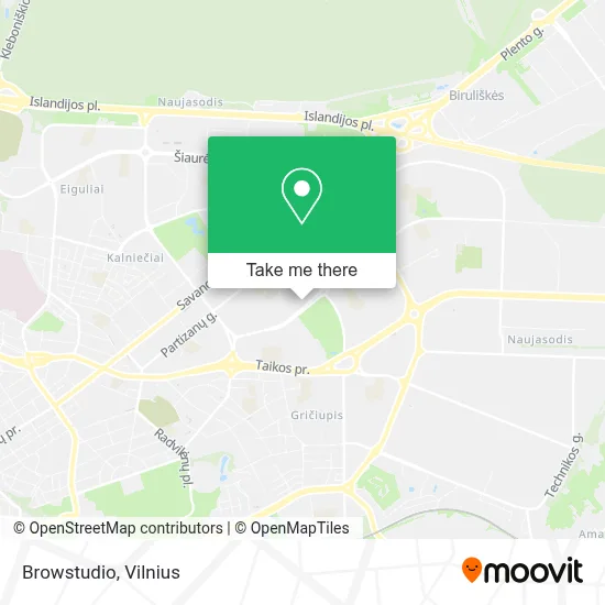 Browstudio map