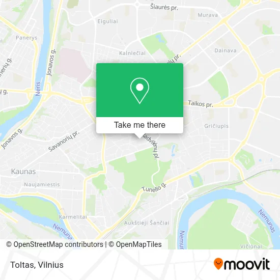 Toltas map