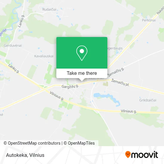 Autokeka map