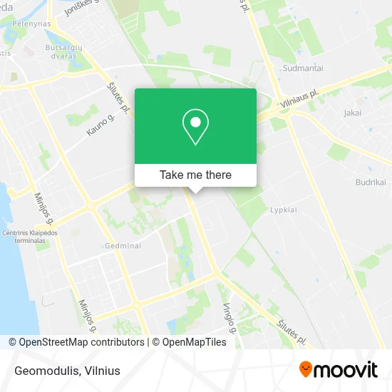Geomodulis map