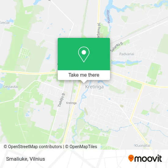 Smaliuke map