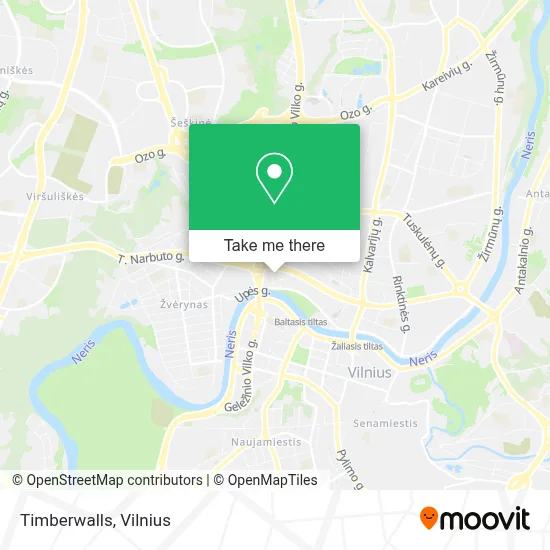 Timberwalls map